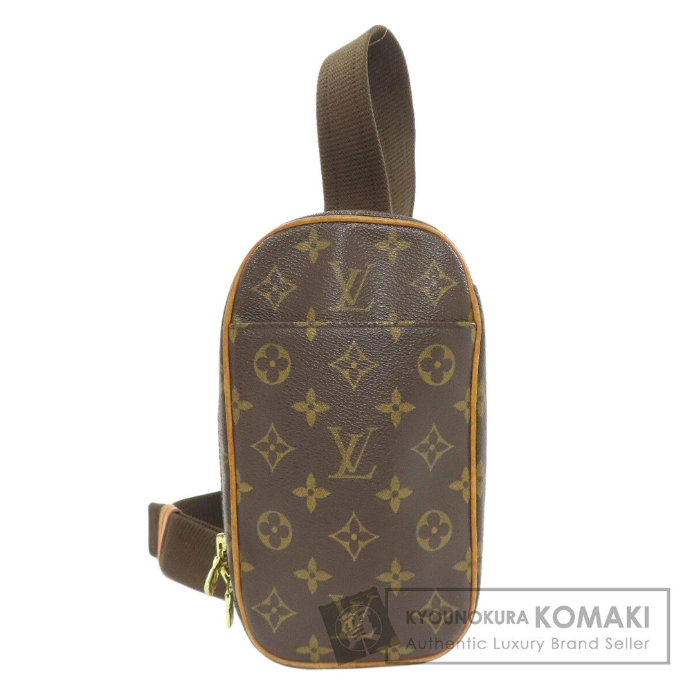 Louis Vuitton Pochette Gange Body Bag Monogram Canvas